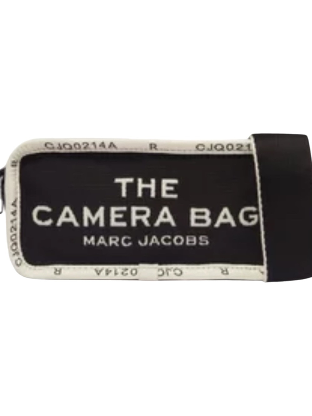 Marc Jacobs The Jacquard Camera Bag Black Canvas Crossbody